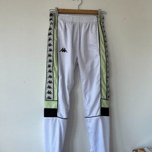 KAPPA white and green joggers